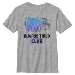 Boy's Winnie the Pooh Eeyore Always Tired Club T-Shirt - 1 of 4