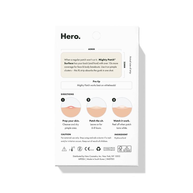 Hero Cosmetics Mighty Surface Patch - 10ct, 3 of 9