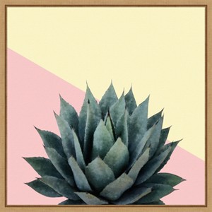 Amanti Art Agave 04 by Amini54 Canvas Wall Art Print Framed - 1 of 4