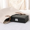 Unique Bargains Small Portable Large Capacity PU Leather Travel Jewelry Storage Case - 4 of 4