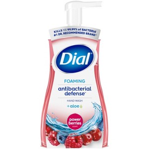 Dial Complete Antibacterial Foaming Hand Wash - Power Berries - 10 fl oz - 1 of 4