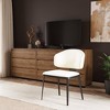 Gaoyangjiaju 31.88 Inch Upholstered Dining Chair with Metal Legs - 2 of 4