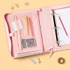 2" Zip Binder with Pouch Pink - up&up™ - 2 of 4