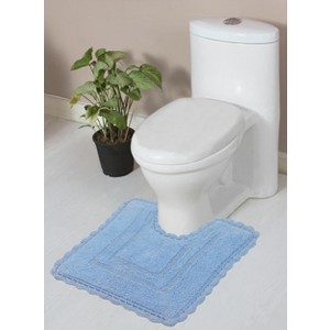 Casual Elegence Collection Cotton Reversible Tufted Bath Rug - Home Weavers - 1 of 4