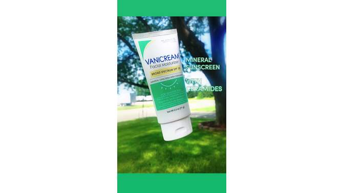 Vanicream Facial Moisturizer SPF 30 Mineral Sunscreen - 2.5 oz, 2 of 10, play video