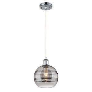Rochester - 1 Light Cord Hung Mini Pendant In Industrial Style-9.88 Inches Tall and 8 Inches Wide - 1 of 1