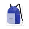 Generic Sports Gym Bag Drawstring Backpack with Shoes Basketball - 2 of 4