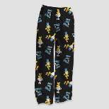 Men's The Simpsons Best Dad Print Pajama Pants - Black