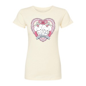 Women's - Pokémon - Maushold 3 Coquette Fitted Graphic T-Shirt - 1 of 4