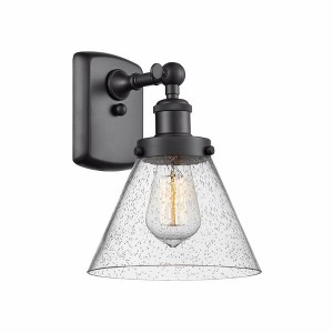 Cone - 1 Light Wall Sconce In Industrial Style-13 Inches Tall and 8 Inches Wide - 1 of 1