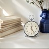 REGALWOVEN  Retro Metal Casing with Hanging Ring Vintage Alarm Clock 4.3"L x 2.0"W x 6.4"H 1 Pc - 2 of 4