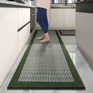 BAGOKIE Non Slip Kitchen Rug Set of 2 - 1 of 4