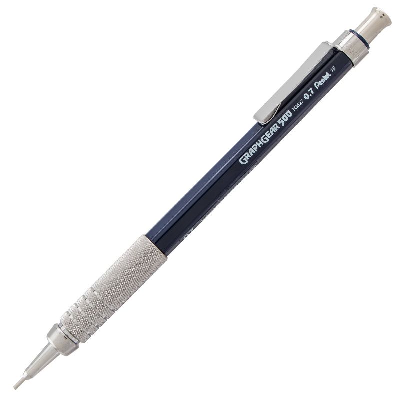 Auto Drafting Pencil 0.7mm with Lead + Eraser Blue Barrel - Pentel, 3 of 8