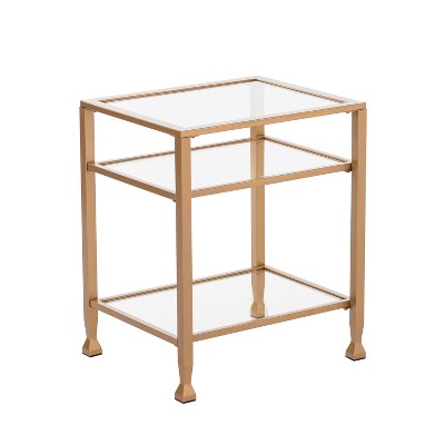 target metal end table