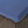 Chic Crate - Parkhurst 6-Piece Weather-Resistant Rattan Outdoor Set w/ Cushions & Table - 3 of 4