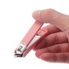 Unique Bargains Nail Clipper With Key Ring 1 Set - 2 of 4