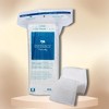 Intrinsics Naturally Large Cotton Gauze | Optimized Absorption for Skincare | Exfoliating Texture for Smooth Skin - 4"x4" - (200 count) - 2 of 2
