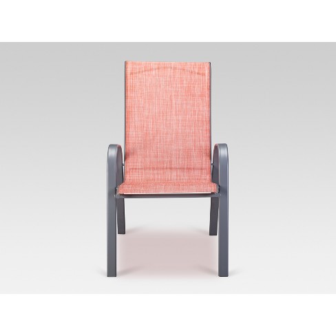 Stack Sling Patio Chair Coral Threshold