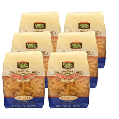 Nature's Earthly Choice Fusilli Quinoa Pasta - Case of 6/17.6 oz