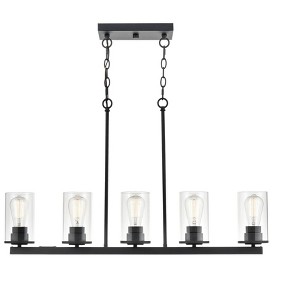 Millennium Lighting Verlana 5 - Light Pendant in  Matte Black - 1 of 2
