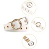 INSPIRE CHIC Womens Grommet Belt Faux Leather Single Pin Buckle Punk Belts for Jeans Pants - 2 of 4