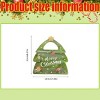 25 Christmas Candy Bags, Christmas Gift Bags With Handles, Christmas Tree Shape Green Self-sealing Candy Biscuit Bags, Christmas Gifts - 2 of 4
