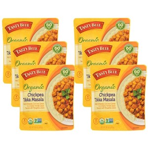 Tasty Bite Organic Chickpea Tikka Masala - Case of 6/10 oz - 1 of 4