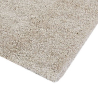 Green and Beige Synthetic Rectangular Kids Rug