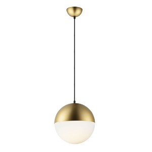 ET2 Lighting Half Moon 1 - Light Pendant in  Metallic Gold - 1 of 4