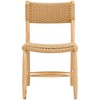 Hylos Rope Dining Chair (Set of 2) - DCH8803 - Natural/Light Blonde - Safavieh - 2 of 4
