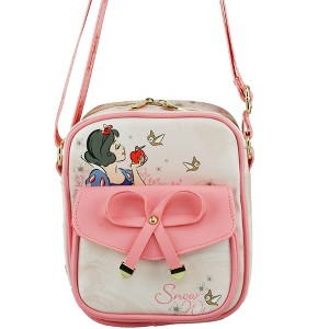 Disney Snow White 8" Vegan Leather Crossbody Shoulder Bag - 1 of 2