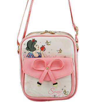 Disney Snow White 8" Vegan Leather Crossbody Shoulder Bag
