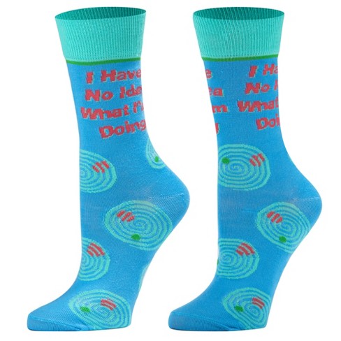 Crazy Socks, Gymnastics, Funny Novelty Socks, Adult, Medium : Target