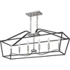 Quoizel Lighting Catalina 6 - Light Island Pendant Light in  Matte Black - 3 of 4