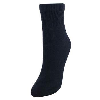 CTM Women's Cushioned Diabetic Ankle Socks (3 Pair Pack)