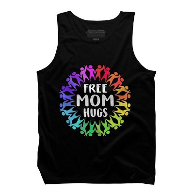 Adult Design By Humans Free Mom Hugs Pride Circle of People By adamle1987 Tank Top