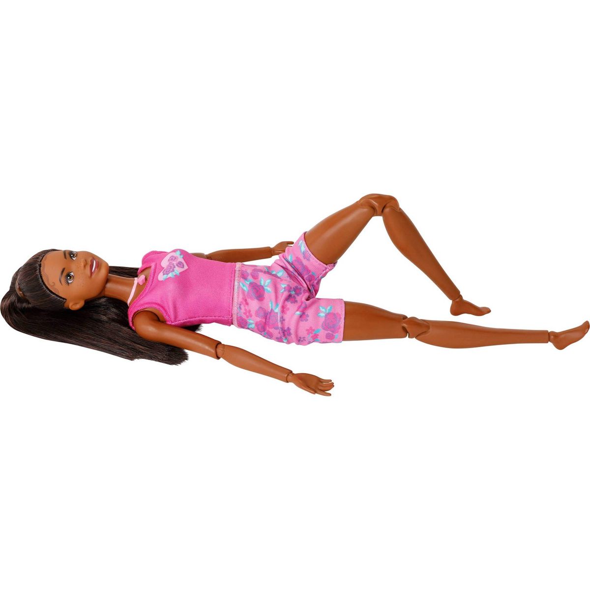 Barbie Mindful Moves Fashion Doll in Yoga Clothes with Audio, Lights and Music, Black Hair and Pet - thumbnail 3