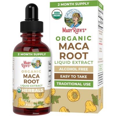 MaryRuth's Maca Root Drops, Org, 1 oz