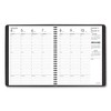 Weekly Vertical-Column Appointment Book Ruled for Hourly Appointments, 8.75 x 7, Black Cover, 13-Month: Jan 2025 to Jan 2026 - 2 of 4