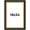 PosterPalooza | Embellished Brown Picture Frame - UV Acrylic, Foam Board Backing, Hanging Hardware - 2 of 4