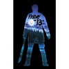 Friday the 13th Jason Silhouette Men's Black T-shirt - 2 of 4