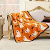 Amelie Home Chenille Knit Soft Cozy Throw, Reversible Festive Pattern, Fall Gift Blanket, Stylish Autumn Decor for Couch Bed - 2 of 4