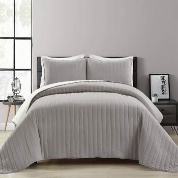 Soft Stripe Quilted/Coverlet - Lush Décor
