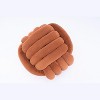 NicBex Chenille Fabric Ottoman Modern Knot Design Foot Stool Upholstered Makeup Stool with Wooden Frame for Living Room - 4 of 4