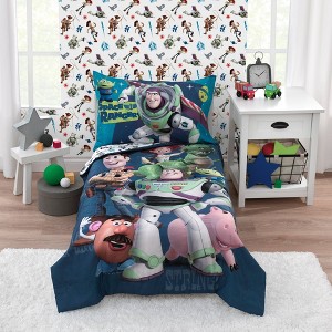 4pc Toy Story 'You've Got A Friend In Me' Toddler Bed Set - 1 of 4
