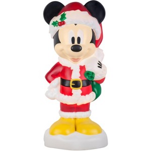 Disney Lighted Blow Mold Outdoor Decor Mickey w/Gifts Disney , Multicolored - 1 of 2