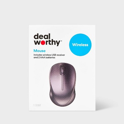 Wireless Mouse - dealworthy™ Black