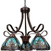 Chloe Lighting Liaison Victorian-Style 5-Light Antique Dark Bronze Finish Large Chandelier 25" Wide - 3 of 4