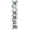 HomeRoots 48" White And Green Solid Wood Summer Porch Sign - 4 of 4