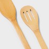 10pc Bamboo Silicone Kitchen Utensil Set Blue - Room Essentials™ - 3 of 3